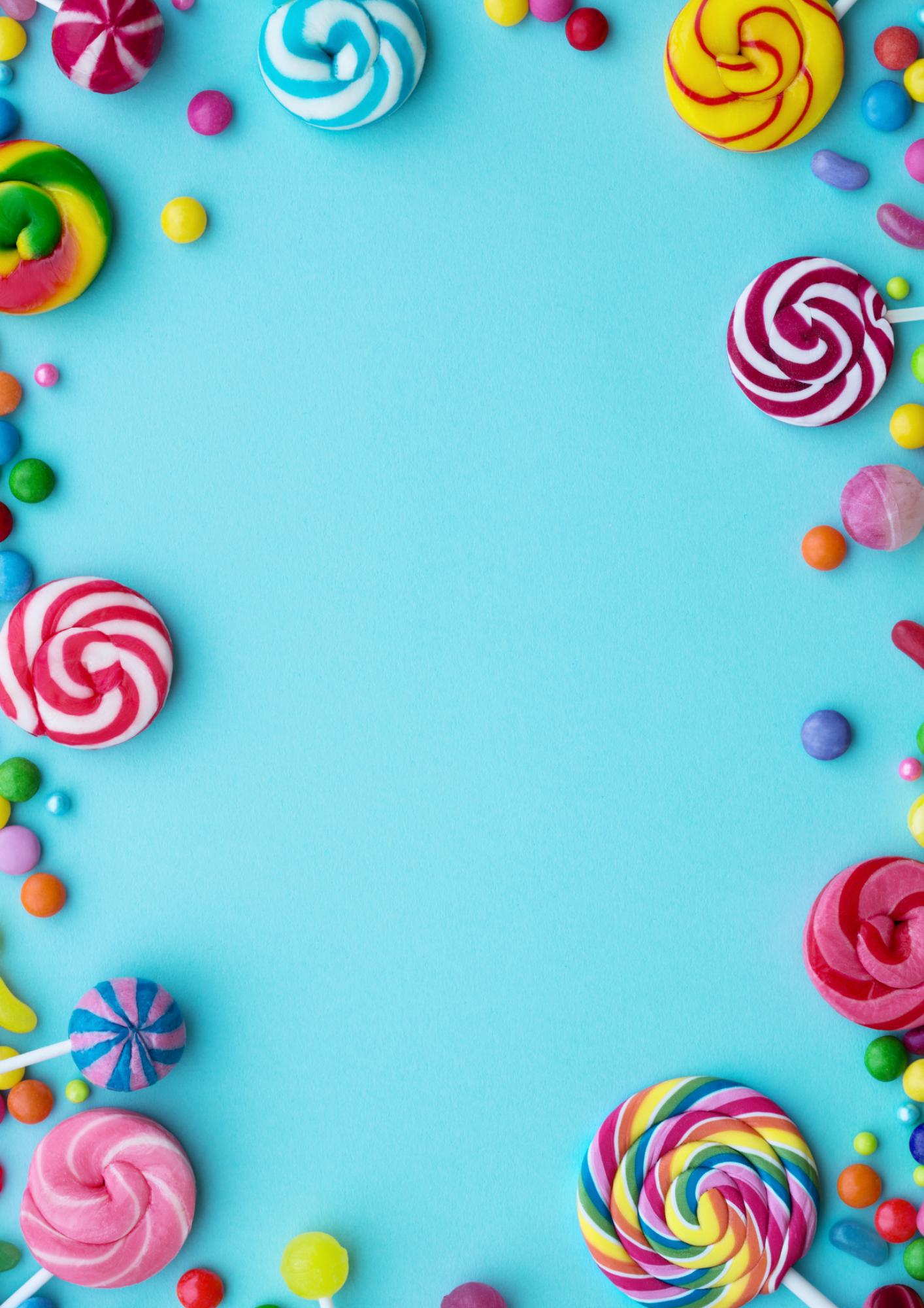 Swirly Lollies-Notepad
