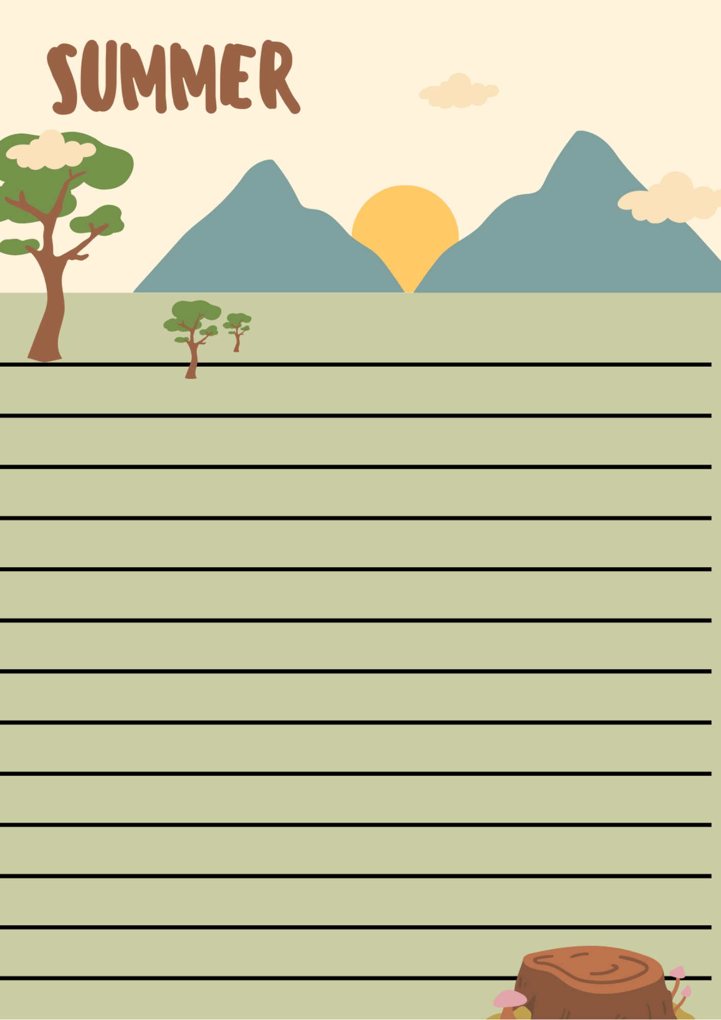 Summer Mountain