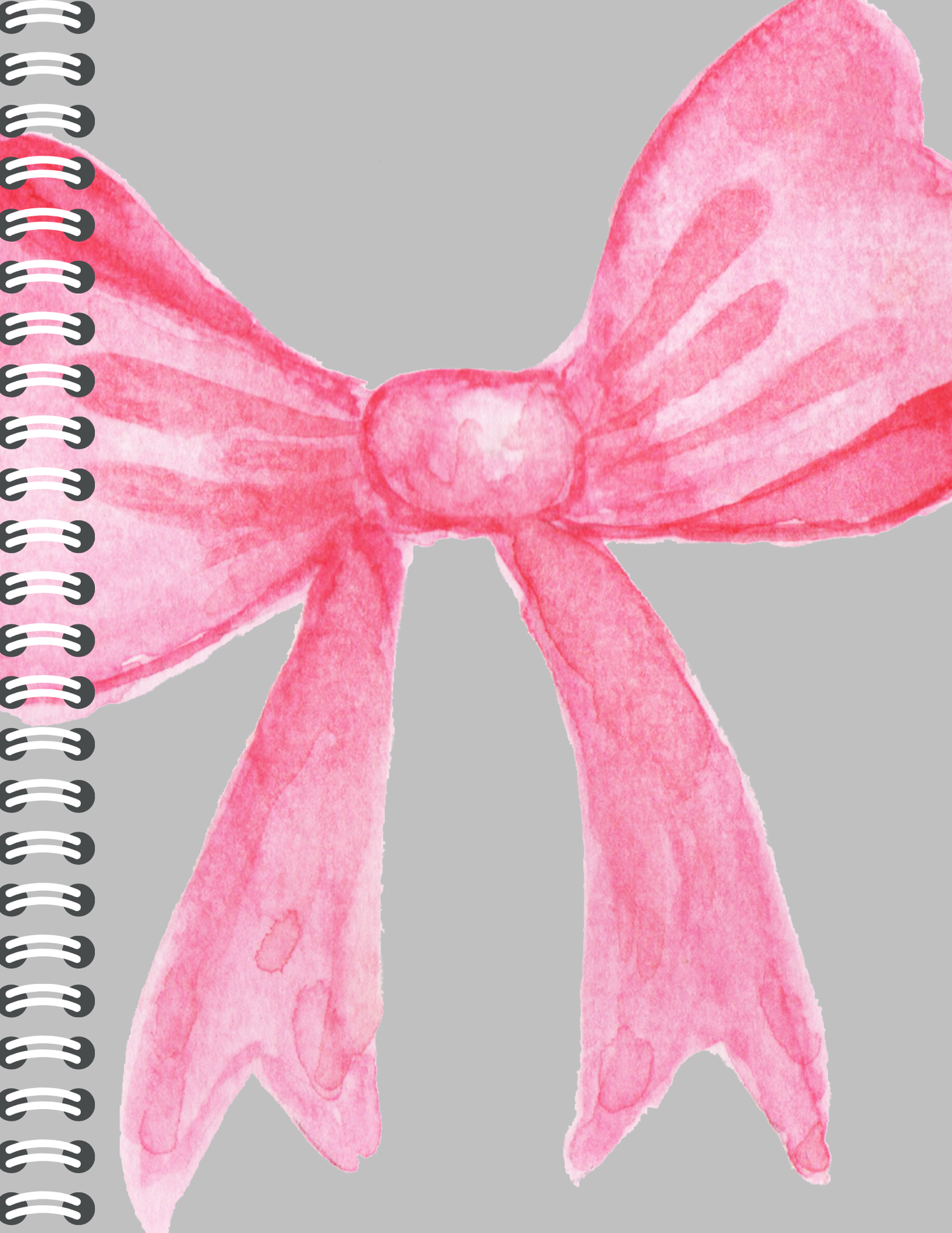 Pink Bow-Notebook