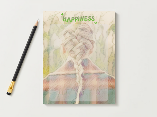 Happiness Braid-Notepad