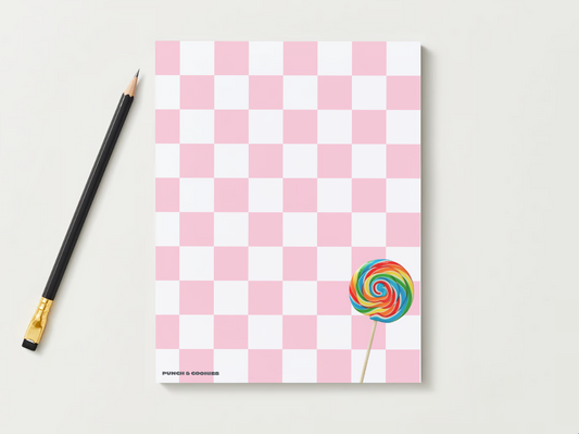 Lollipop Check-Notepad