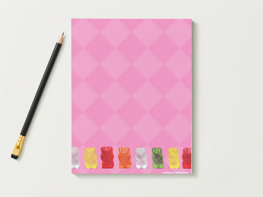 Gummy Teddies-Notepad