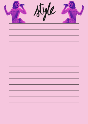 Pink Style-Notepad